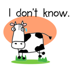 Crazy Cowy sticker #8055164