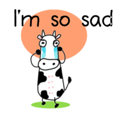 Crazy Cowy sticker #8055170