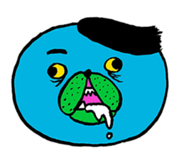 Today's face sticker #8055235