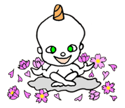 Baby Demon - ENGLISH sticker #8055772