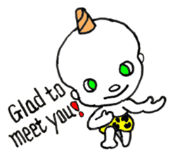 Baby Demon - ENGLISH sticker #8055775