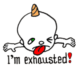 Baby Demon - ENGLISH sticker #8055779