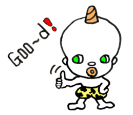 Baby Demon - ENGLISH sticker #8055788