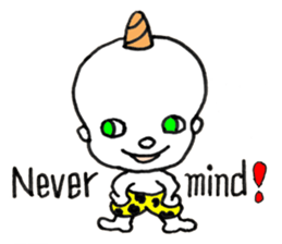 Baby Demon - ENGLISH sticker #8055792