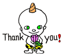 Baby Demon - ENGLISH sticker #8055794