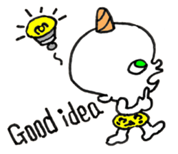 Baby Demon - ENGLISH sticker #8055796