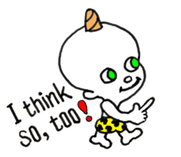 Baby Demon - ENGLISH sticker #8055801