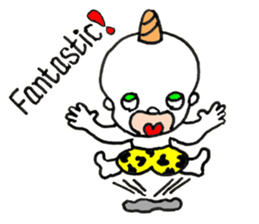 Baby Demon - ENGLISH sticker #8055804