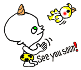 Baby Demon - ENGLISH sticker #8055810