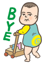 7 months old baby sticker #8056531