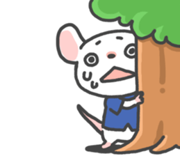 baseball game watching sticker #8056676