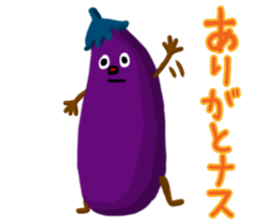 Mr.eggplant sticker #8056732