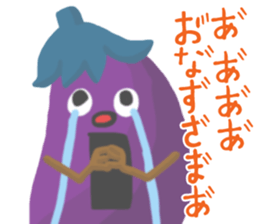 Mr.eggplant sticker #8056741