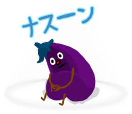 Mr.eggplant sticker #8056744