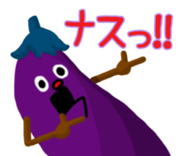 Mr.eggplant sticker #8056750
