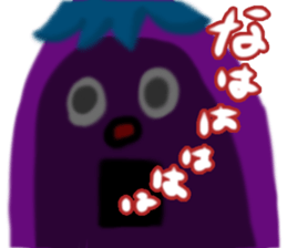 Mr.eggplant sticker #8056755