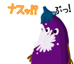 Mr.eggplant sticker #8056758