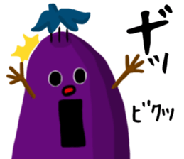 Mr.eggplant sticker #8056759