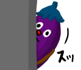 Mr.eggplant sticker #8056771