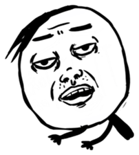 Minimal Man V3 sticker #8056837