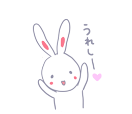 Though is a rabbit, something.3rd. sticker #8056973