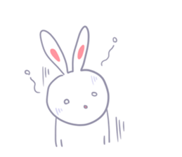 Though is a rabbit, something.3rd. sticker #8056977