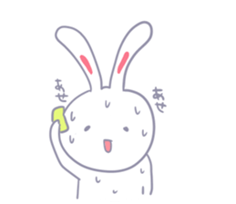 Though is a rabbit, something.3rd. sticker #8056982