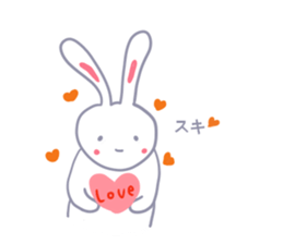 Though is a rabbit, something.3rd. sticker #8056998