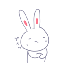 Though is a rabbit, something.3rd. sticker #8056999