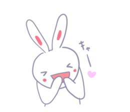 Though is a rabbit, something.3rd. sticker #8057007