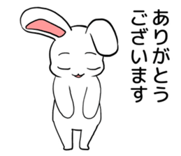happy jocular rabbit2 sticker #8057115