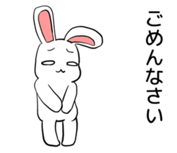 happy jocular rabbit2 sticker #8057133