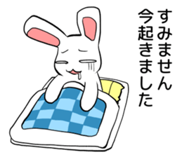 happy jocular rabbit2 sticker #8057143