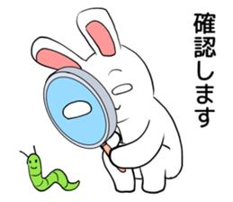 happy jocular rabbit2 sticker #8057165