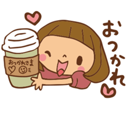 It bangs short cute Bob's girl sticker #8057455