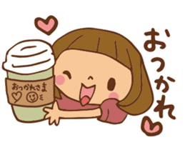 It bangs short cute Bob's girl sticker #8057455