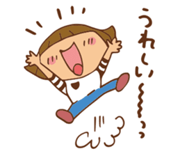 It bangs short cute Bob's girl sticker #8057459