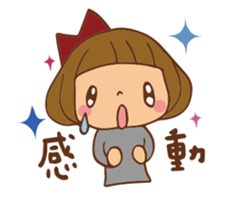 It bangs short cute Bob's girl sticker #8057471