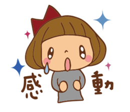 It bangs short cute Bob's girl sticker #8057471