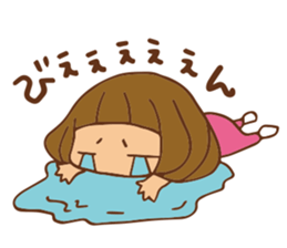 It bangs short cute Bob's girl sticker #8057474