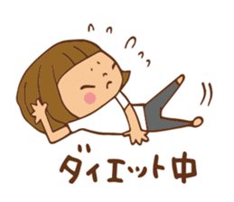 It bangs short cute Bob's girl sticker #8057481