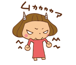 It bangs short cute Bob's girl sticker #8057483