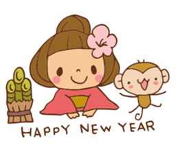 It bangs short cute Bob's girl sticker #8057487