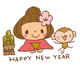 It bangs short cute Bob's girl sticker #8057487