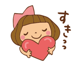 It bangs short cute Bob's girl sticker #8057489