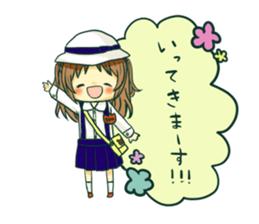 Daily life of a kindergartner momoka sticker #8057494