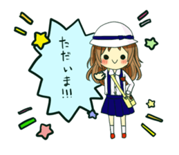 Daily life of a kindergartner momoka sticker #8057495