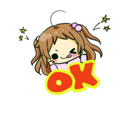Daily life of a kindergartner momoka sticker #8057497