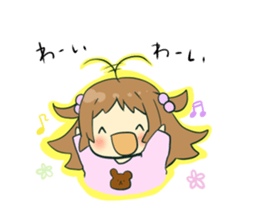 Daily life of a kindergartner momoka sticker #8057499