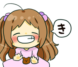 Daily life of a kindergartner momoka sticker #8057502